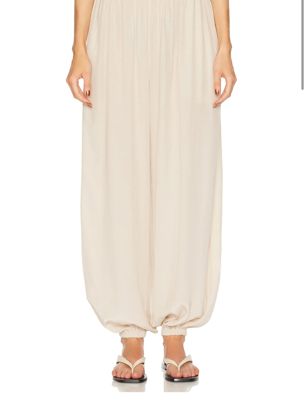 NWT Eaves x Jasmine Tookes Kai Balloon Pant - Picture 3 of 3